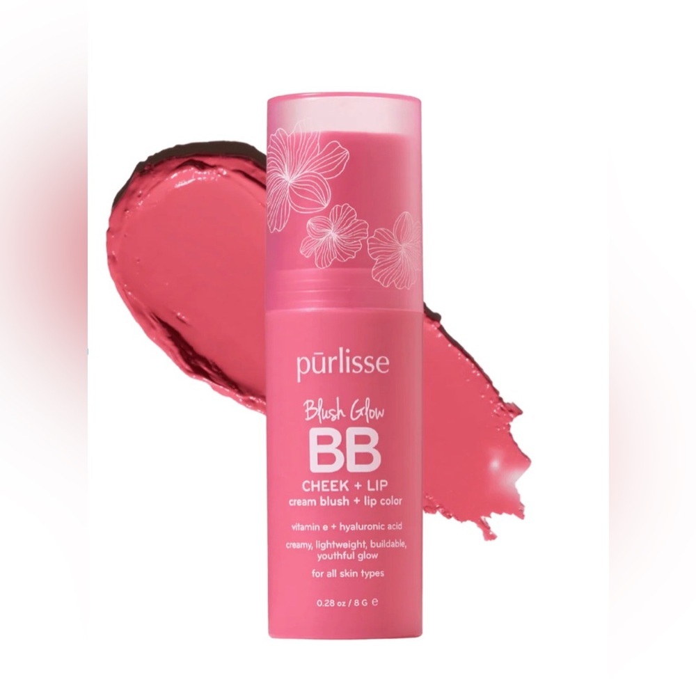 PURLISSE BEAUTY Blush Glow BB Cheek + Lip in Pink Crush - Picture 2 of 5